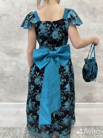 Вечернее платье для девочки 128-134