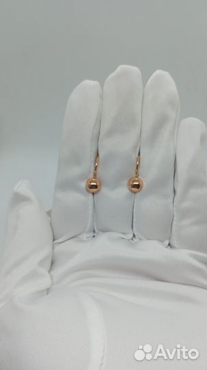 Серьги Золото