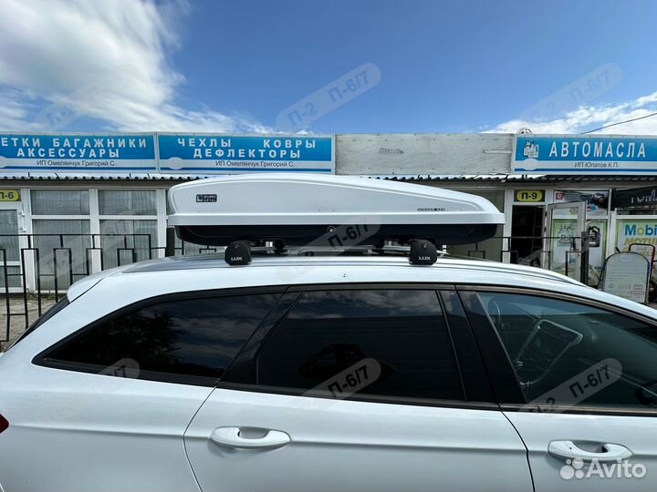 Автобокс / багажник на крышу Евродеталь 425