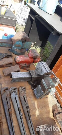 Тиски слесарные СССР