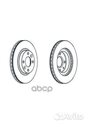 Диск тормозной renault logan II/sandero II/clio