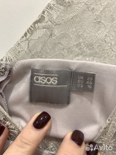 Вечернее платье в пол ASOS