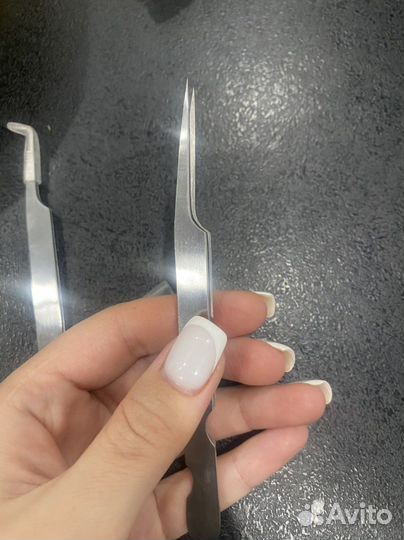 Пинцеты для наращивания ресниц