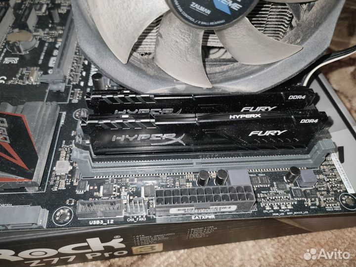 I7 6700K / Asus Z170 Pro Gaming / 16Gb / Кулер