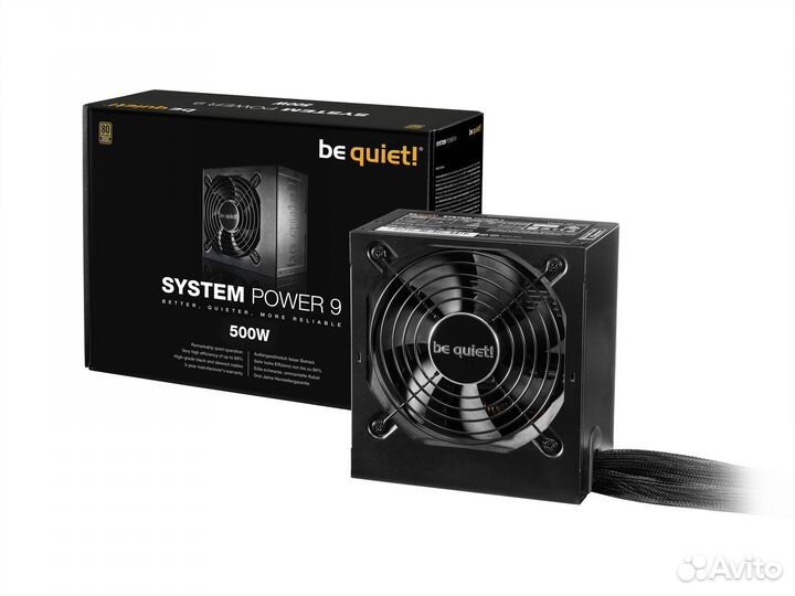 Блок питания be quiet system power 9 500W (BN246)