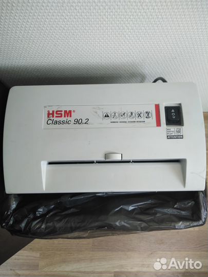 Шредер для бумаги HSM Classic 90.2