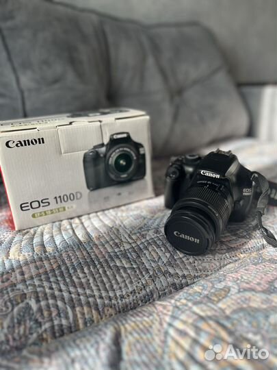 Зеркальный фотоаппарат canon eos 1100d
