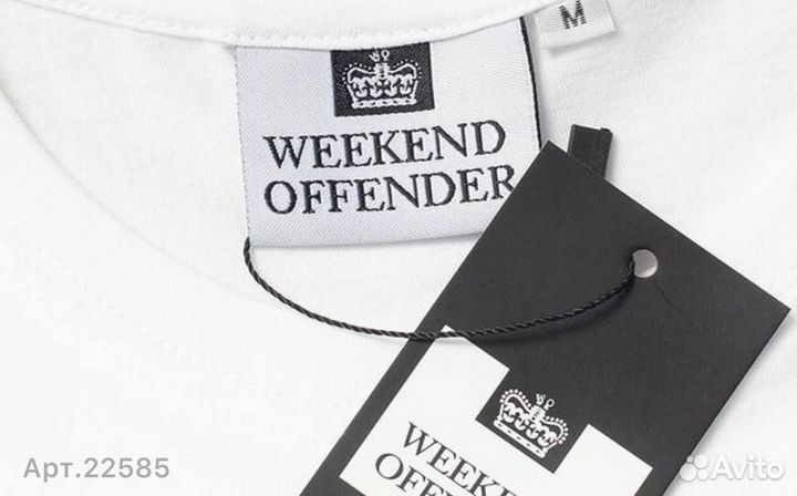 Футболка мужская Weekend Offender новая (современный) 46(S)