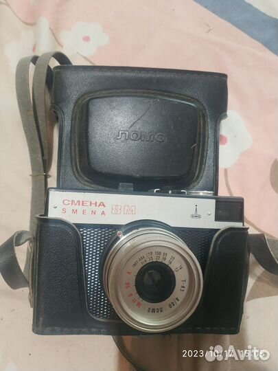 Плёночный фотоаппарат Смена 8М