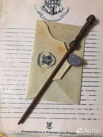 Волшебная палочка Гарри Поттера+письмо в конверте