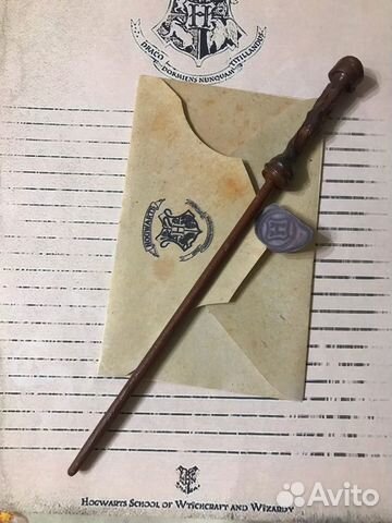 Волшебная палочка Гарри Поттера+письмо в конверте