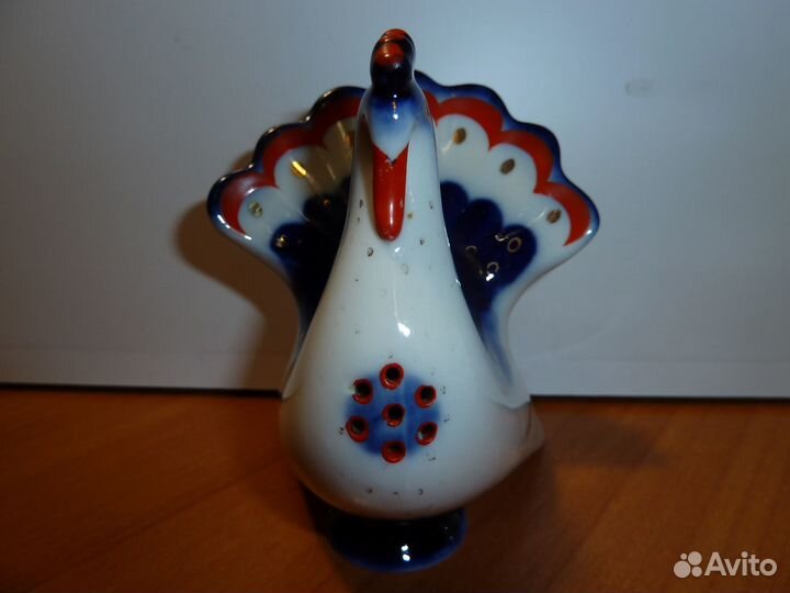 Статуэтка Павлин Индюк Перечница Солонка