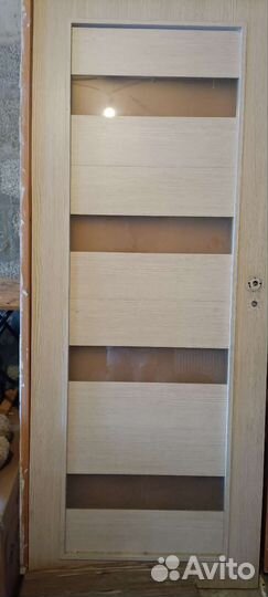 Двери межкомнатные 200 80 бу с коробкой