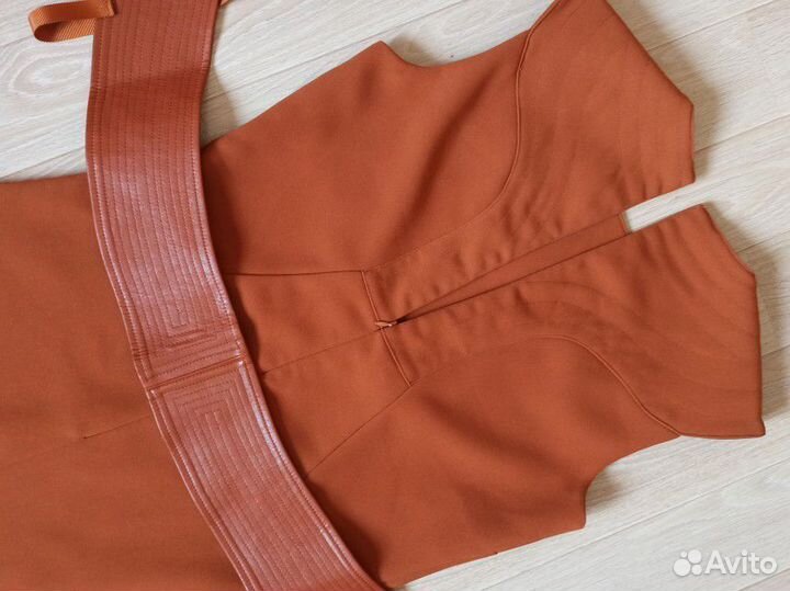 Платье Mila Marsel 48р коричневое новое