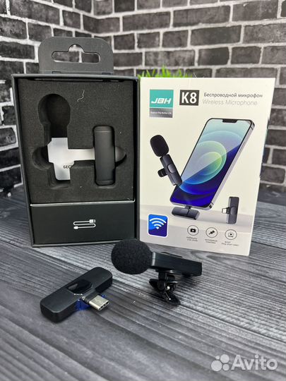 Беспроводной микрофон петличка