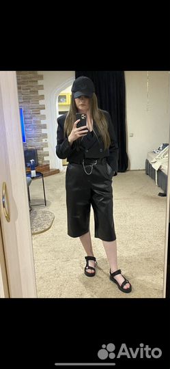 Кожанные шорты