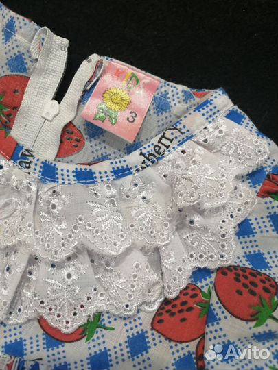 Платье с шортами