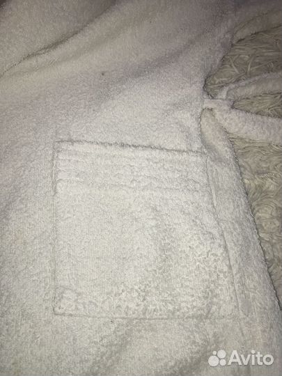 Халат банный белый р.44-46