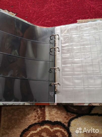 Папка для монет и банкнот. Новая