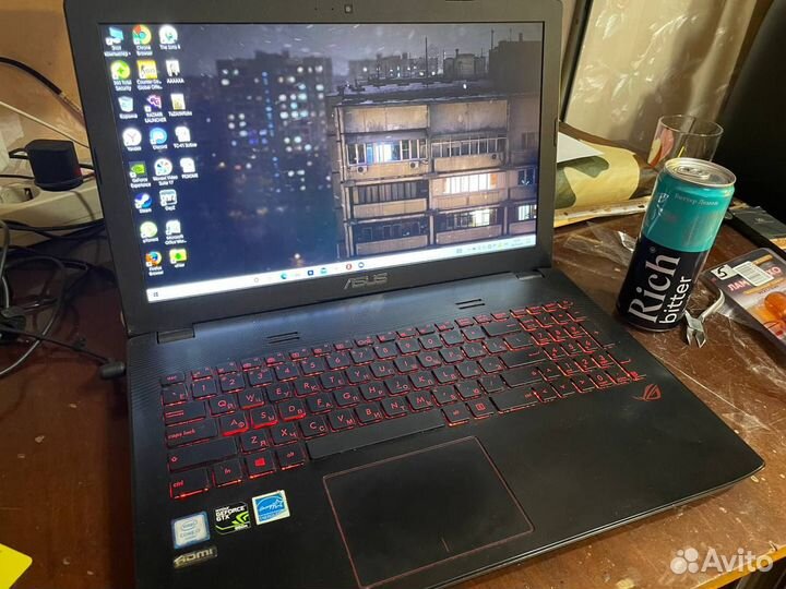 Игровой ноутбук asus rog