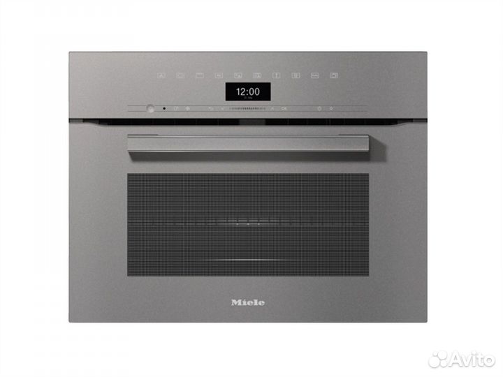 Духовой шкаф с свч H7440BM grgr Miele
