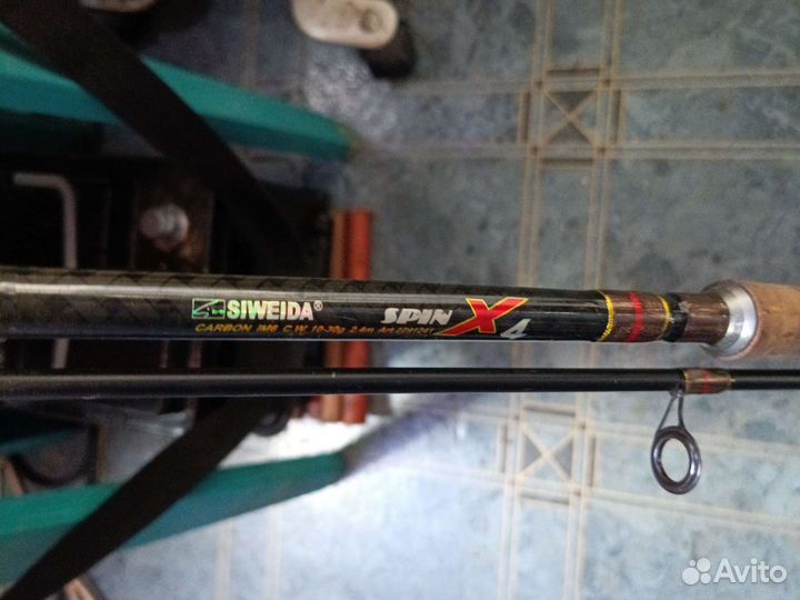 Набор спиннингов в тубусе