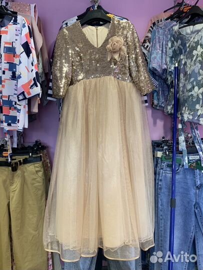 Платье свадебное вечернее (можно для беременных)