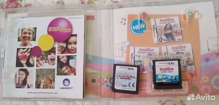 Imagine baby club nintendo ds + еще одна игра