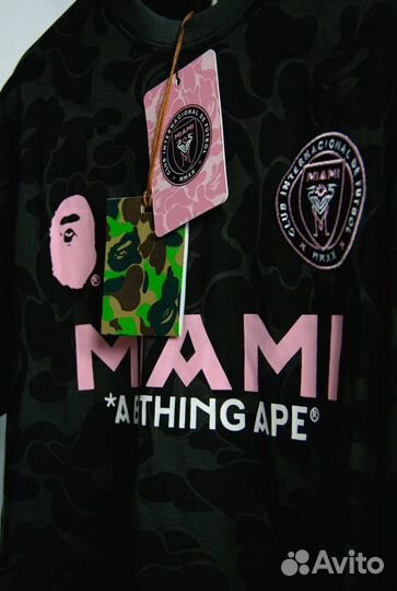 Футболка Bape x Inter Miami