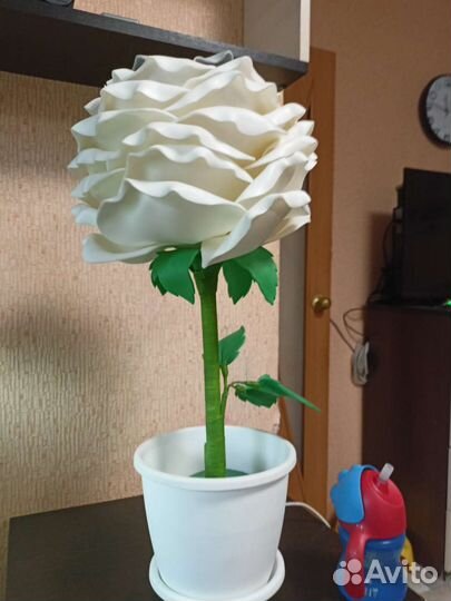 Ночник детский роза