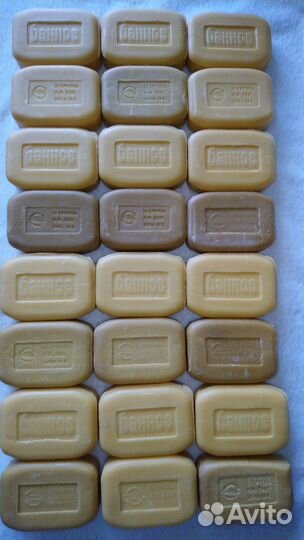 Мыло советское: Банное, Дегтярное, Бархатистое