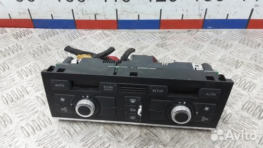 Блок управления печки и климат-контроля audi A6 C6