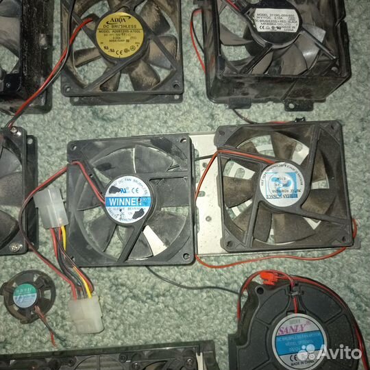 Кулеры охлаждение вентиляторы