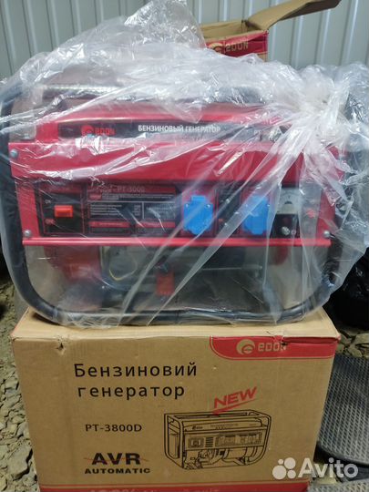 Генератор бензиновый edon PT-3300, медная обмотка