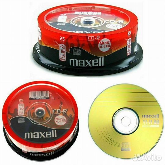 CD-R Maxell, Taiyo Yuden for audio