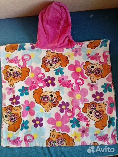 Махровые полотенца с капюшоном Щенячий Патруль