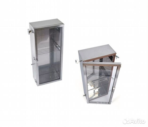 Коптильный шкаф для х/к из нержавейки 53л