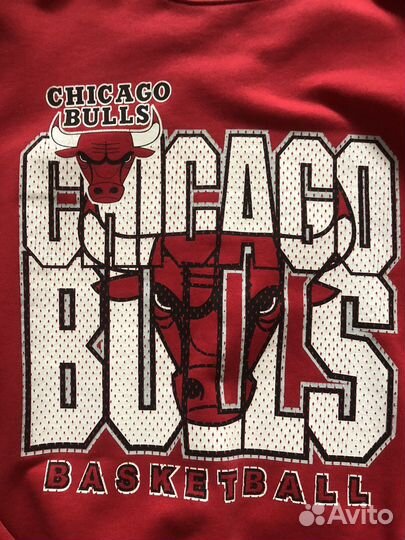 Свитшот Mitchell Ness Chicago Bulls