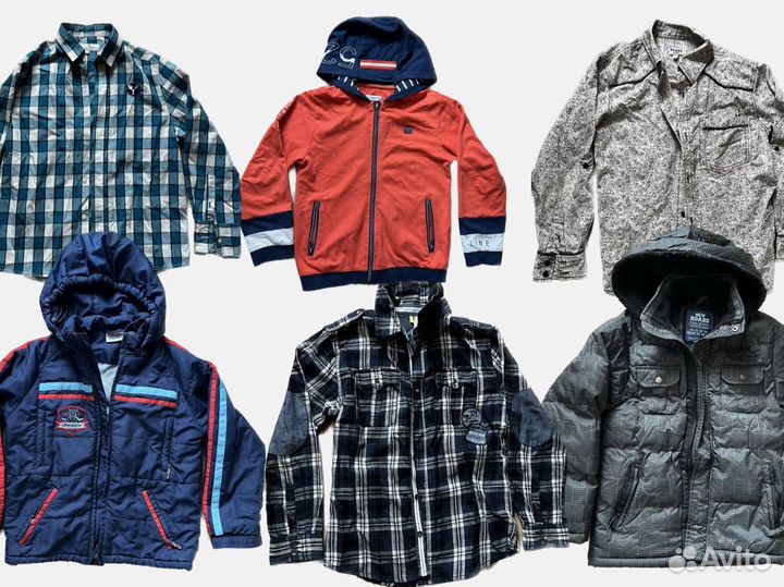 Детская одежда пакетом для мальчиков 134-146