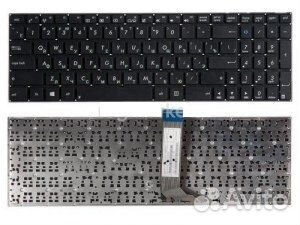 Клавиатура для ноутбука Asus X502, X502CA черная