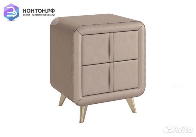 Тумба прикроватная Софи бронза