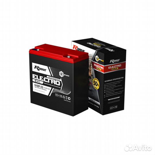 Аккумулятор rdrive electro Velo 6-DZF-22
