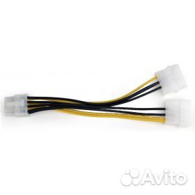 Переходники питания для видеокарт, SATA, Molex