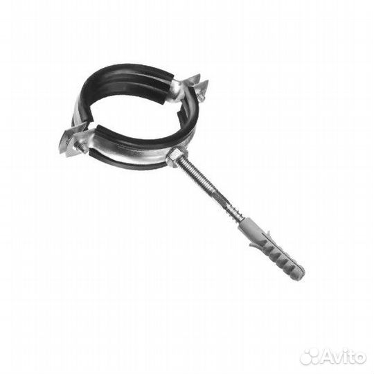 Сантехнический хомут с шурупом и дюбелем 1*1/4 (38-43) Vieir GK13 20шт