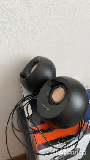 Колонки Creative Pebble MF1680, 2.0, черный