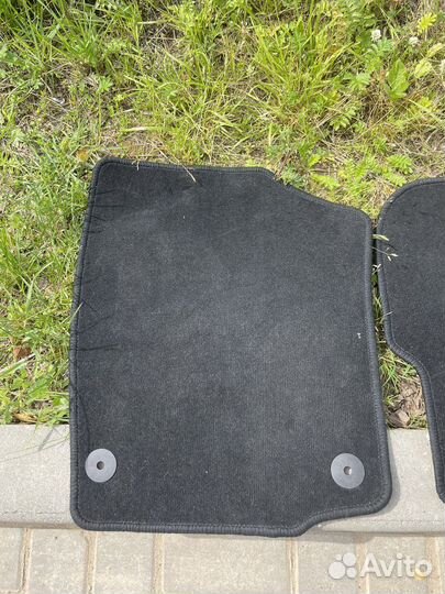 Оригинальные коврики ворс VW Polo/Skoda Rapid