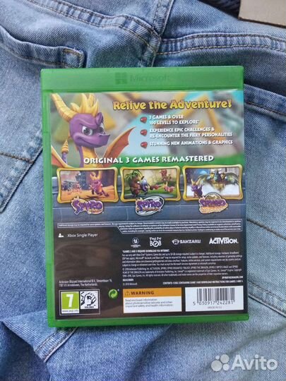 Spyro reignited trilogy игра для Xbox one, Xbox SX