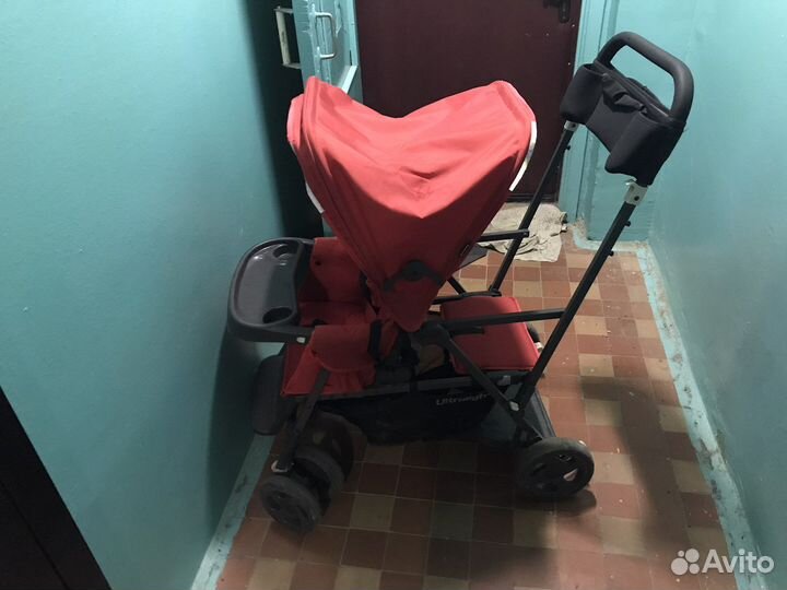 Прогулочная коляска joovy для двух детей