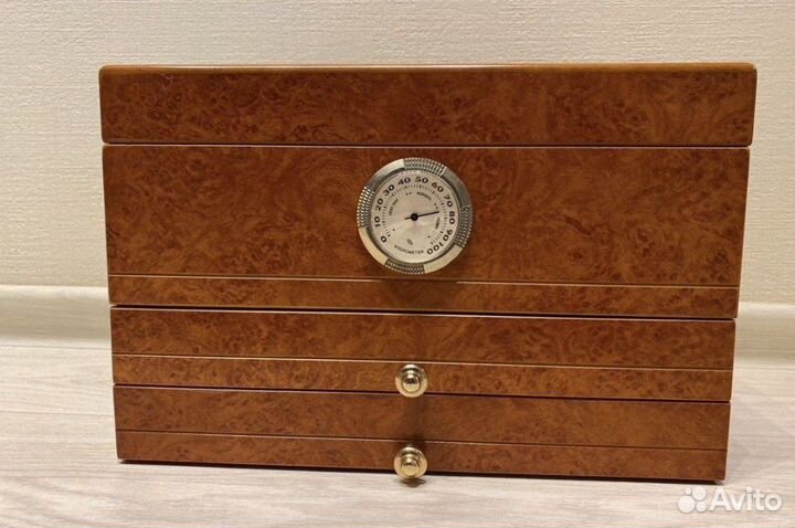 Натуральное дерево шкатулка хьюмидор