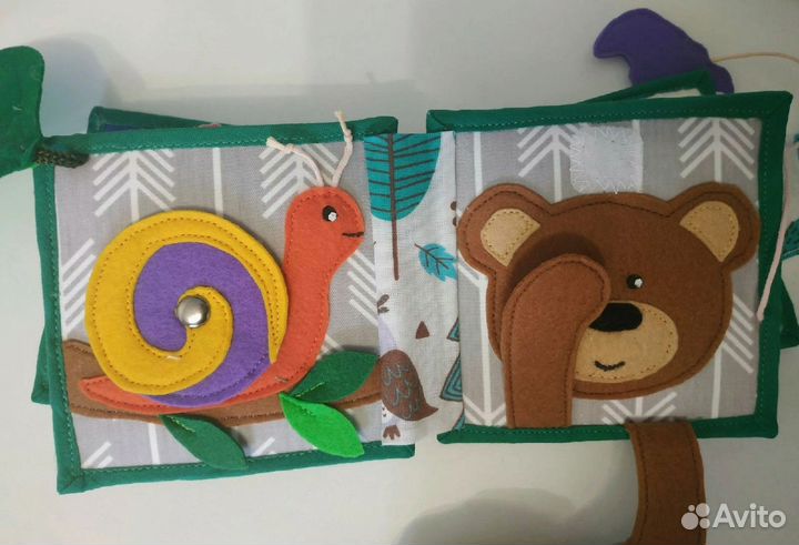 Книжка-малышка из фетра